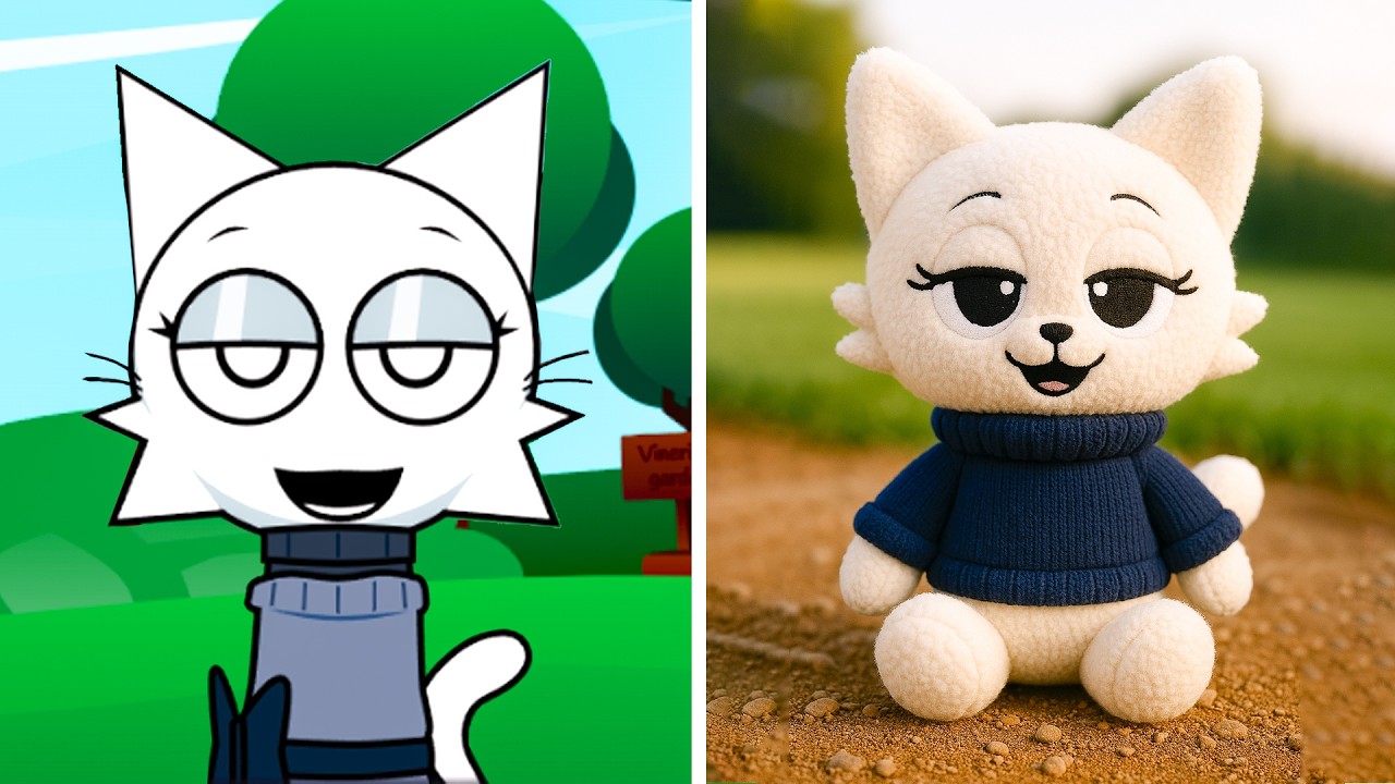 Sprunki PARODYBOX as cute plush toys ALL characters!