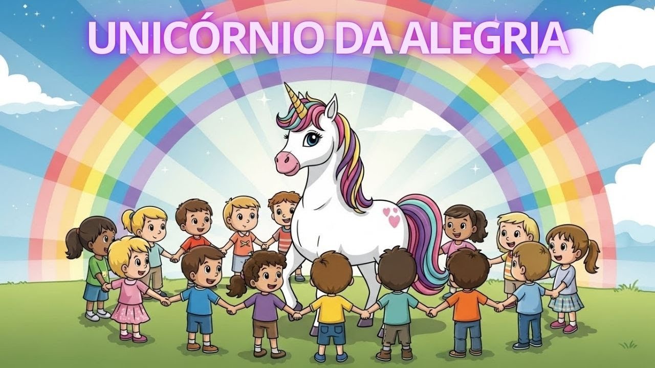 Unicórnio da Alegria 🦄 | Música Infantil / Mundo Encantado Kids #músicainfantil #youtubekids