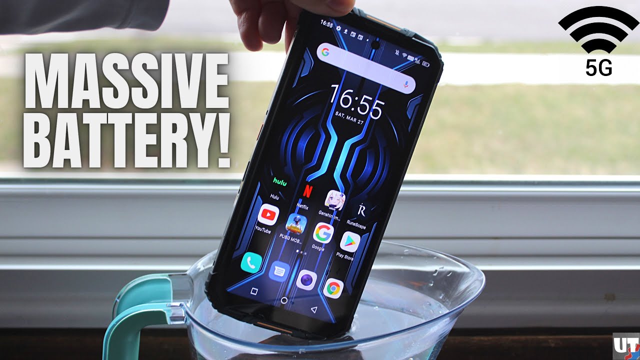New 2021 OUKITEL WP10 Global 5G FHD+ Waterproof Rugged Android Smartphone Overview & Drop Tests!