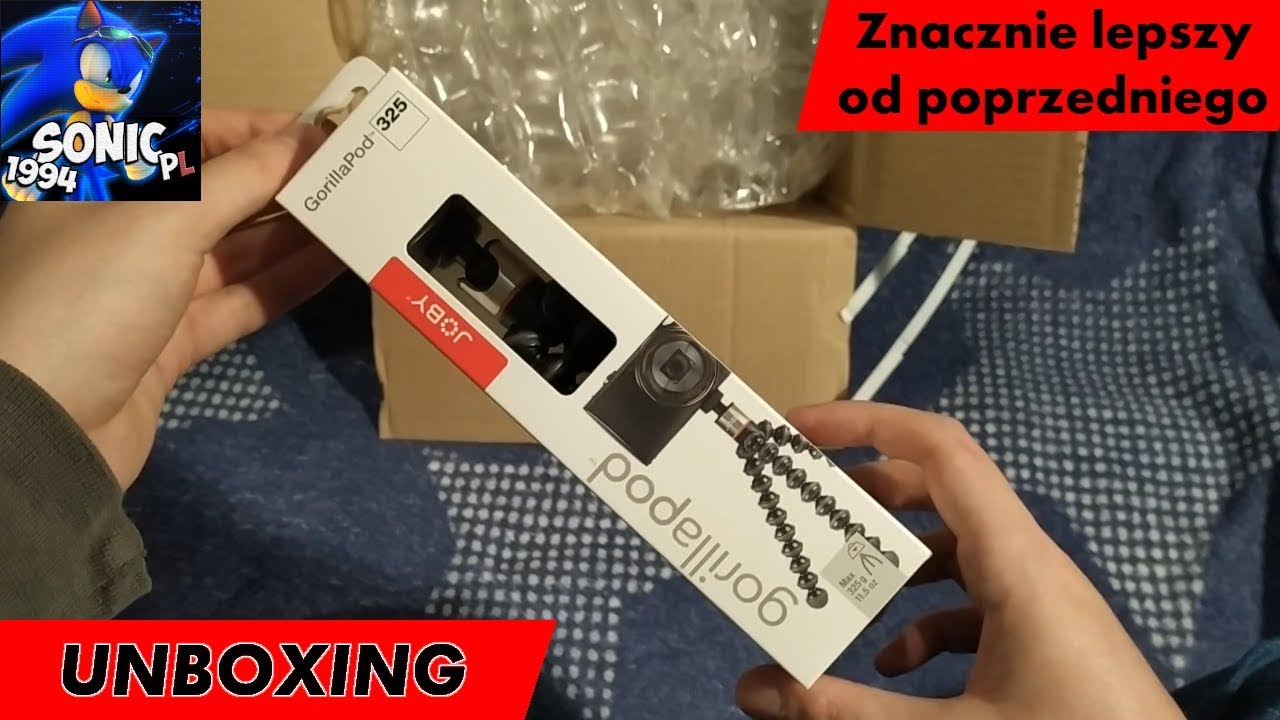 Nowy statyw (GORILLA POD 325)