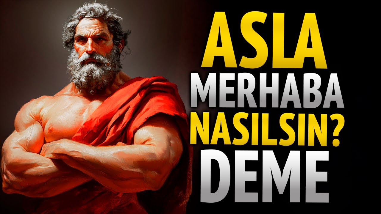 SADECE BU 8 KELİMEYİ SÖYLE VE HERHANGİ BİR İNSANI KENDİNE ÇEK | Stoacılık | Stoacı Bilgelik