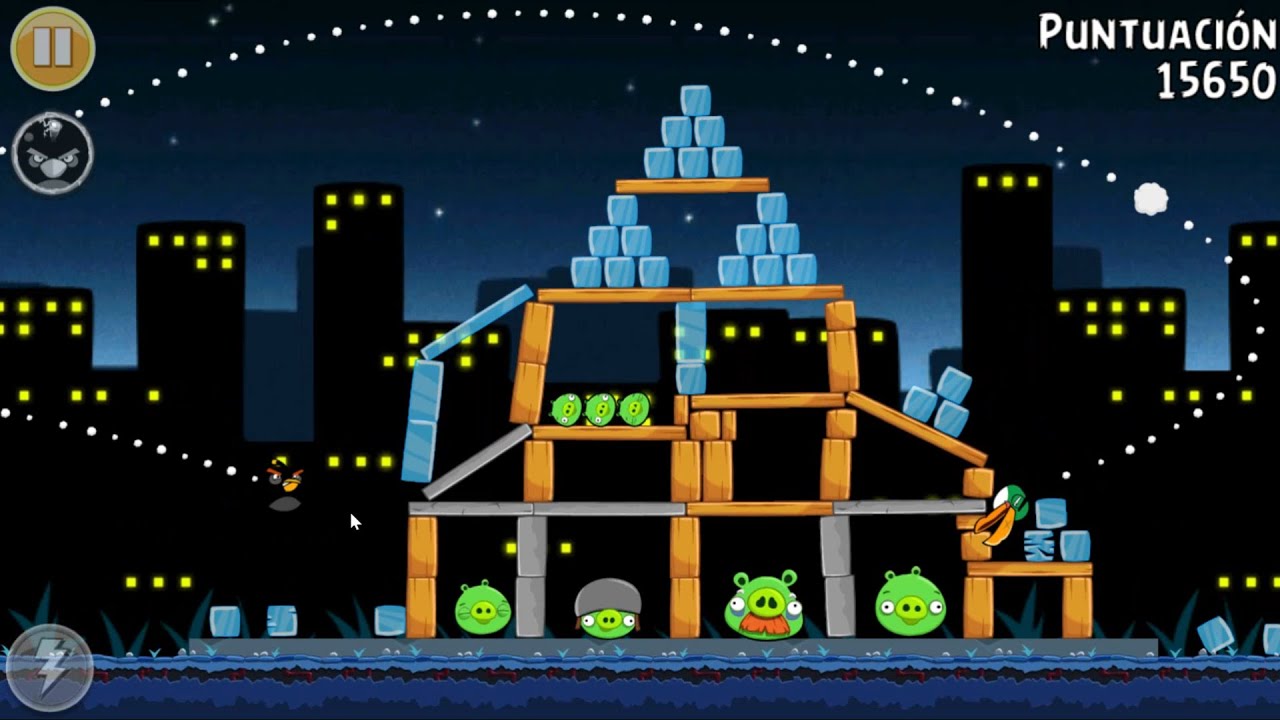 Angry Birds Classic: Danger Above 7-1 to 7-15 Walkthrough.