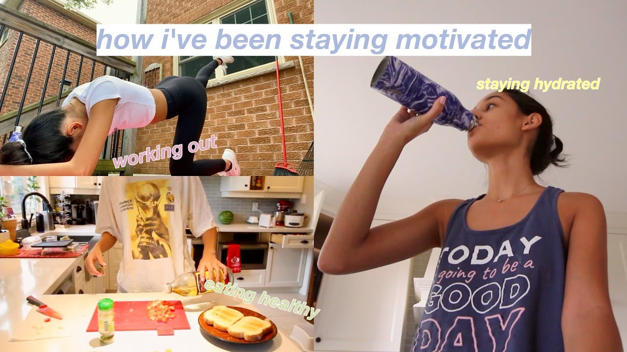 how i've been staying motivated VLOG :)