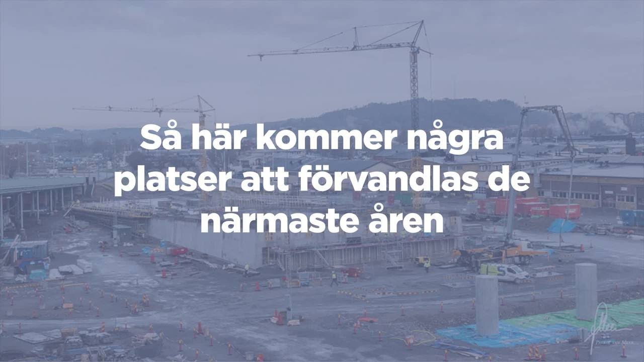 Göteborg före och efter byggtid