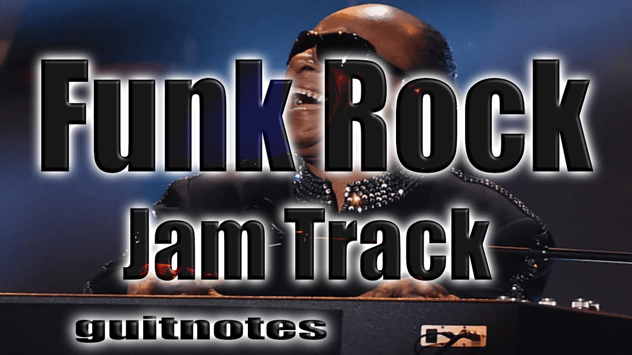 Rock Funk Groove Guitar Backing Track Jam in E