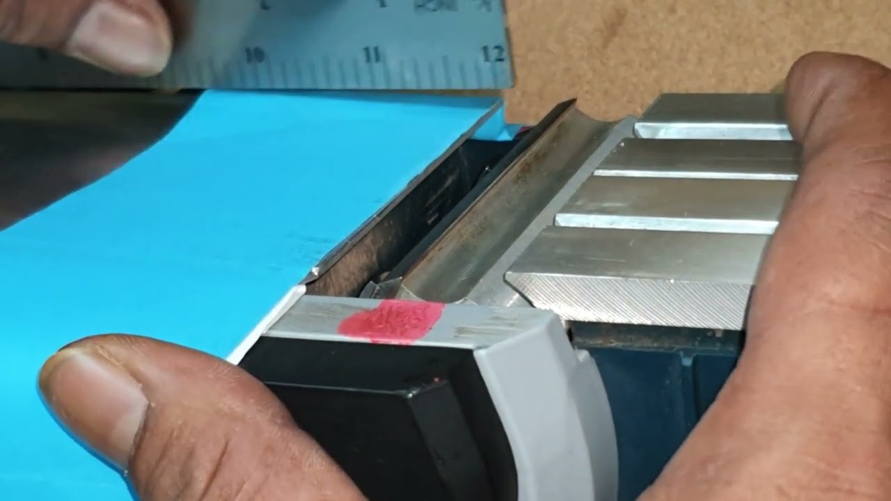 Bosch GHO 6500 Planer (Part2/2) #BladeSetting #MataKetam #PlanerBlade #MataSerut #HandheldPlaner #WD