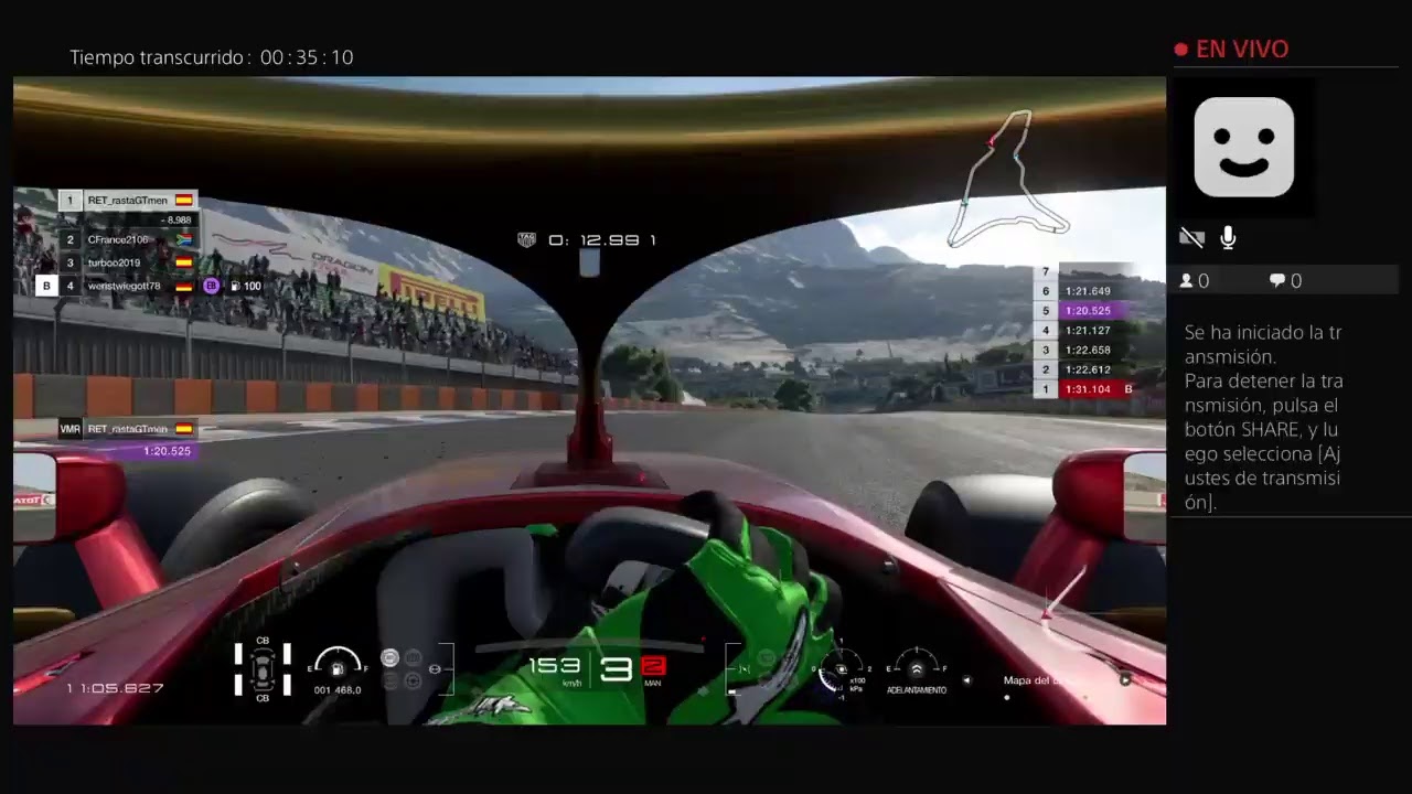 Transmisi&oacute;n de PS4 en directo de RET_rastaGTmen