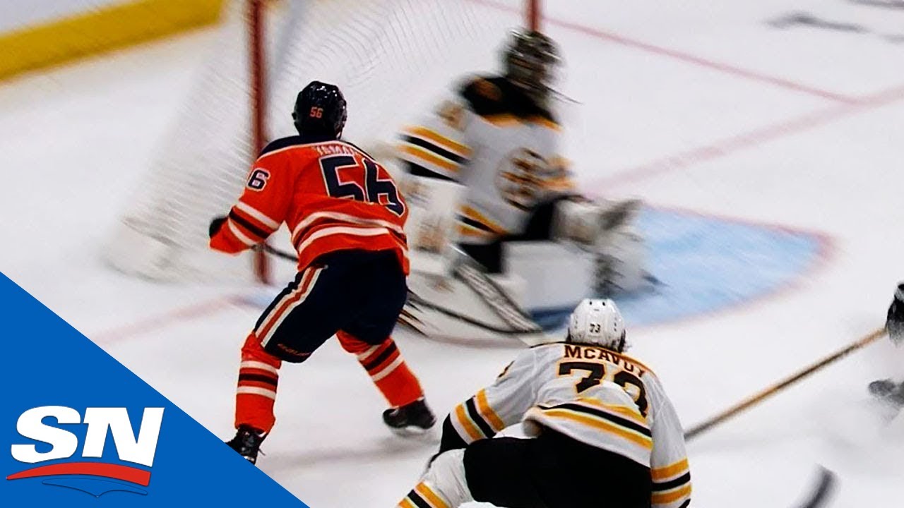 Kailer Yamamoto Scores Top Shelf Over Jaroslav Halak For Memorable First NHL Goal