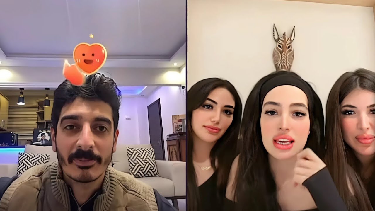 شاكر محظور دلوقتي الكيست الاول مع سندس عبد الهادي و خواتها