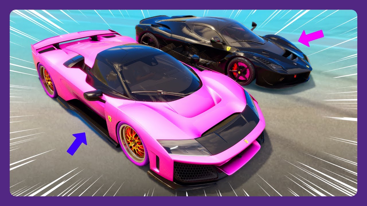 ULTIMATE FERRARI HYPERCARS: F80 vs LaFerrari in Motorfest!!