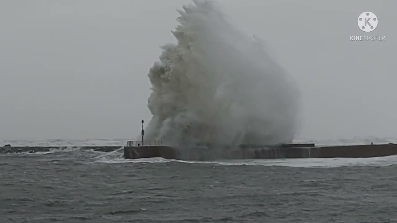 Storm Corrie. Scheveningen 31 Januari 2022