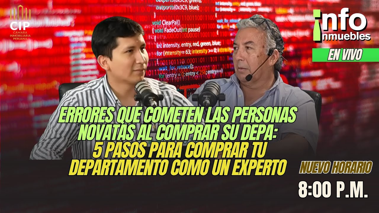 ERRORES DE NOVATOS AL COMPRAR TU PRIMER DEPA - INFOINMUEBLES