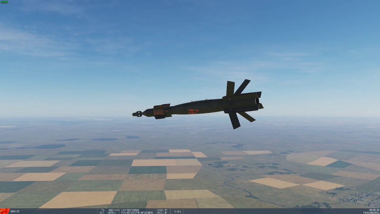 DCS - Vidéo 04 - JF-17 Pod de guidage laser  WMD 7 avec bombes et roquettes   version corrigée
