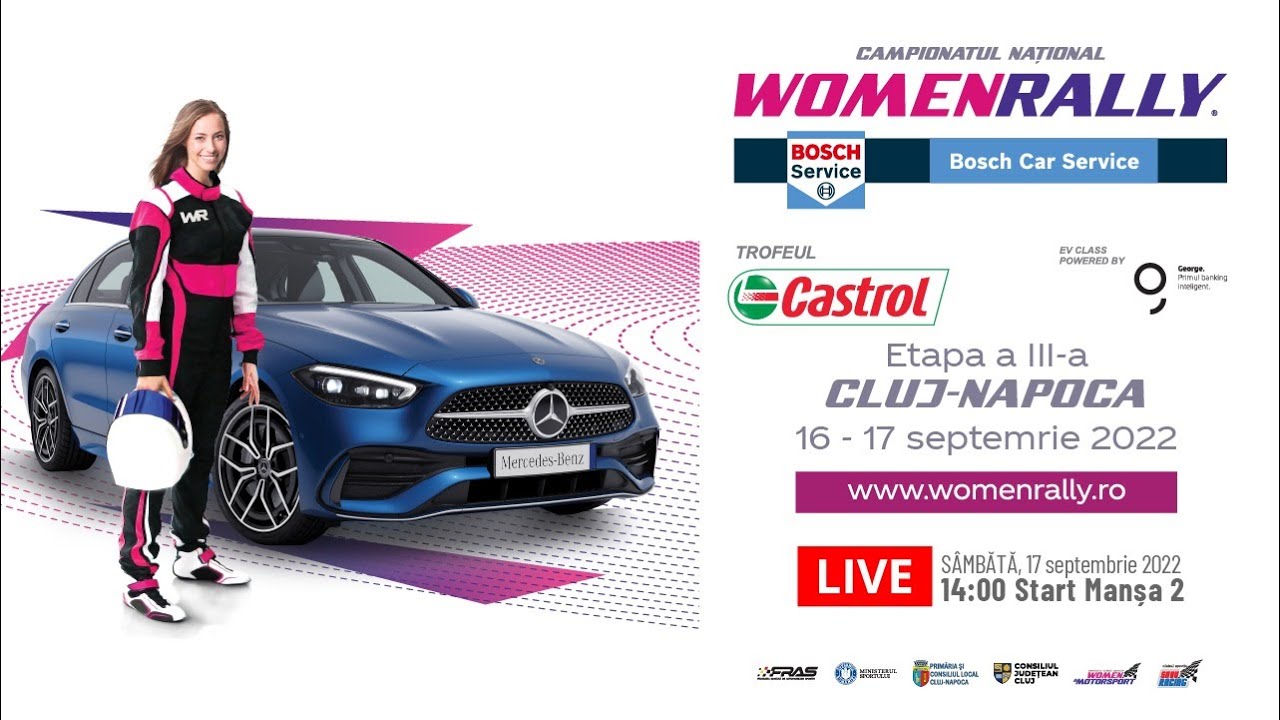 WOMEN RALLY 2022 | ETAPA A 3-A CLUJ - NAPOCA - MANSA A 2-A DE CONCURS