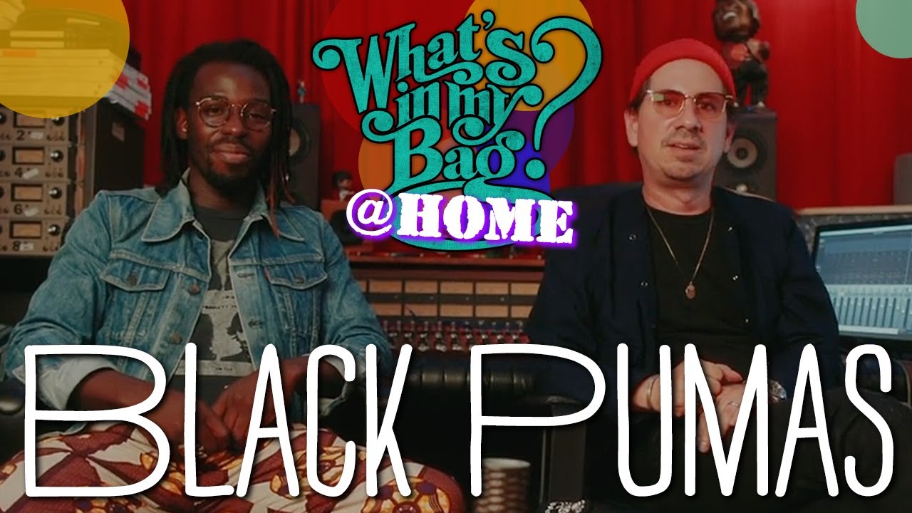 Black Pumas - What's In My Bag? [Home Edition]