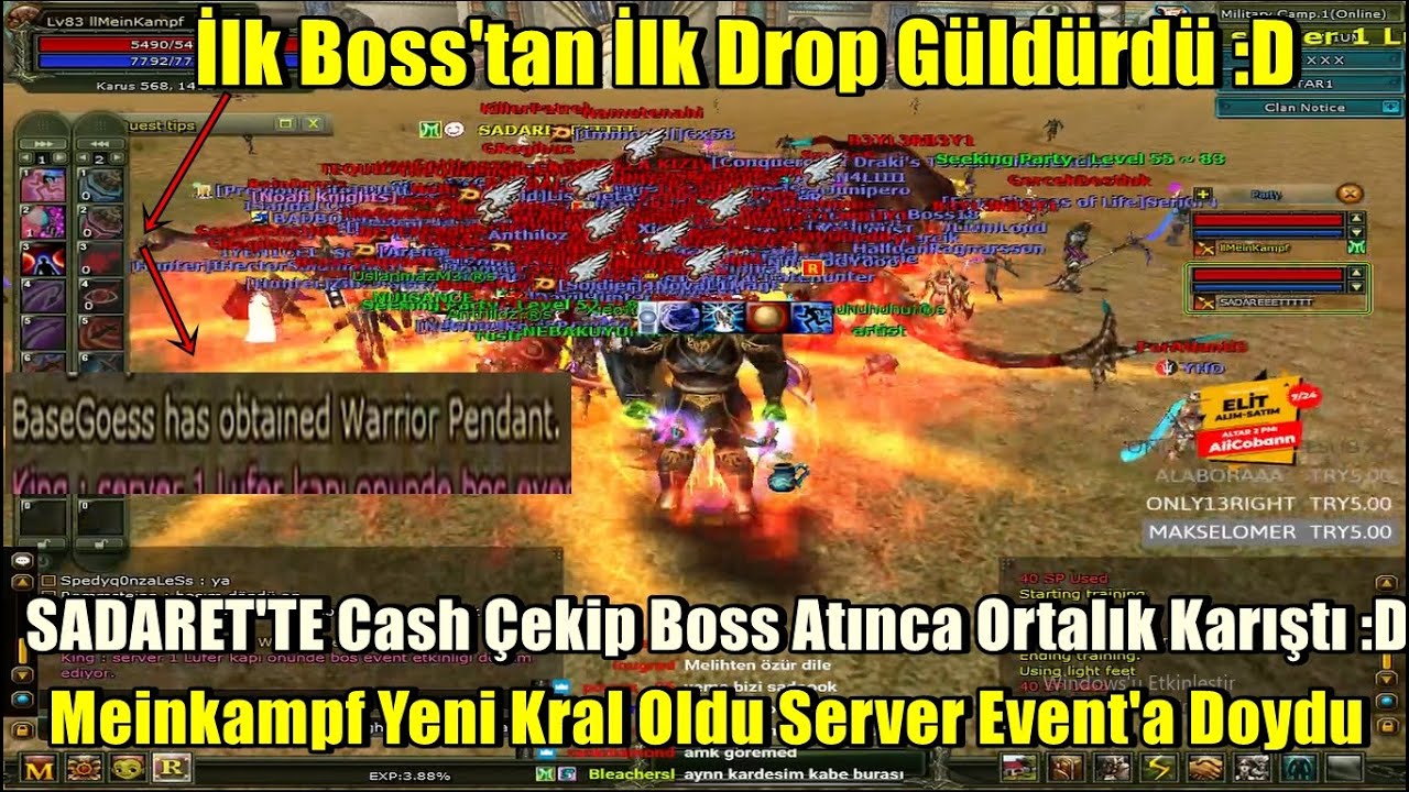 DomenicoWacco | Kral Çara Girip Arkadaşları İle Town'da Summon Atıyor Ortalık Karıştı :D