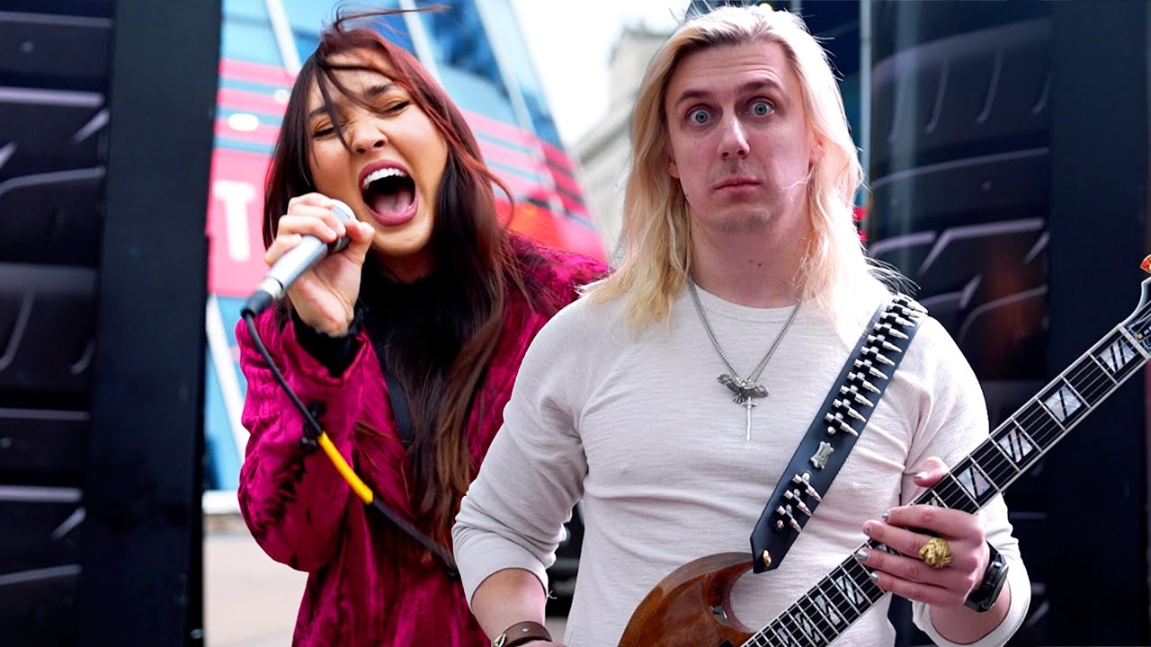 I Ask if She Knows Led Zeppelin and This Singer Shocks Everyone