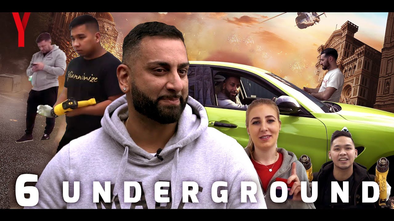 We Replicated the Lime Green Alfa Romeo wrap from 6 UNDERGROUND
