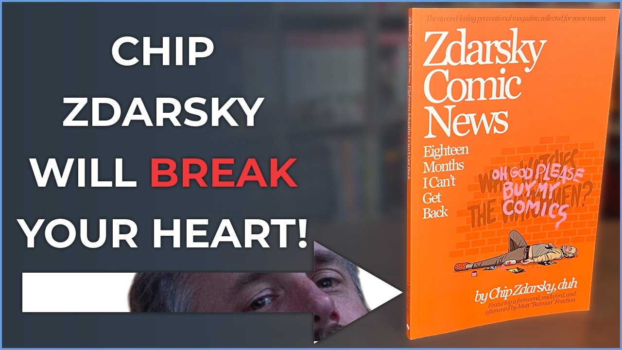 Chip Zdarsky Comic News | Chip Zdarsky Vs. Comics!  |  Why you NEED to buy this book!