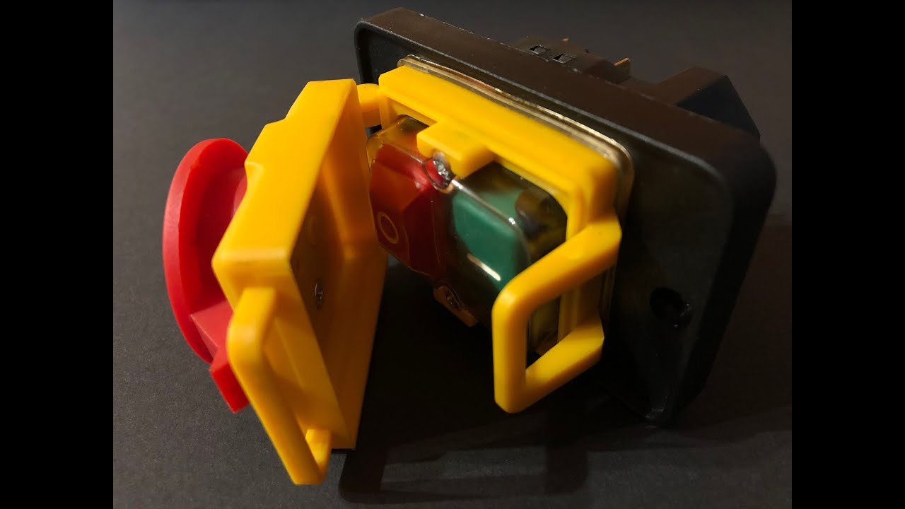 Jak zamontować wyłącznik - włącznik elektromagnetyczny do pilarki, pompy, wiertarki. KEDU KJD18