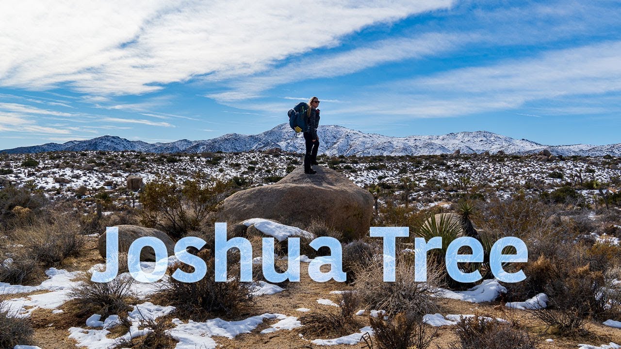 Joshua Tree National Park Backpacking  | California Riding & Hiking Trail, Jonny Lang Canyon