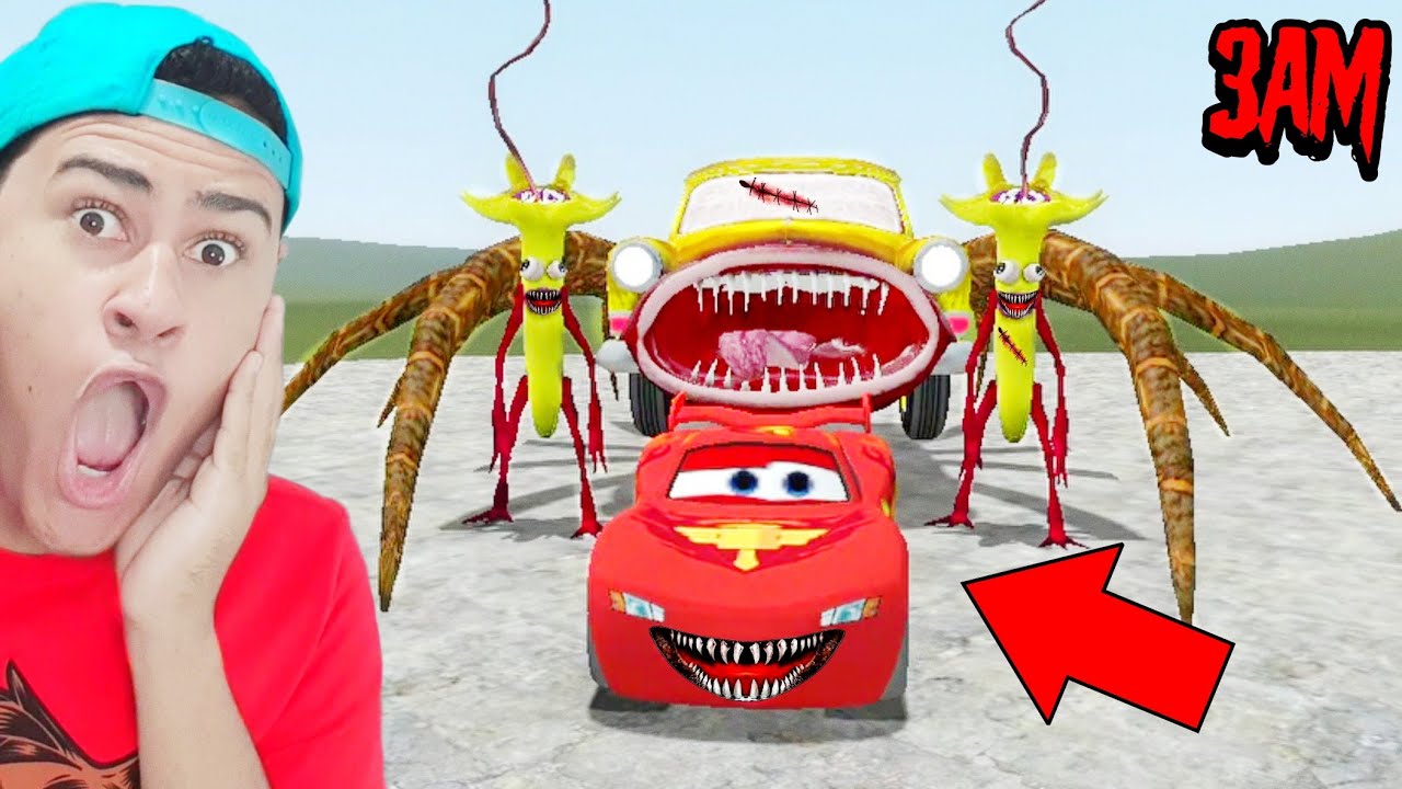 O CAR EATER PEGOU O RELÂMPAGO MARQUINHOS (Deu ruim!!)