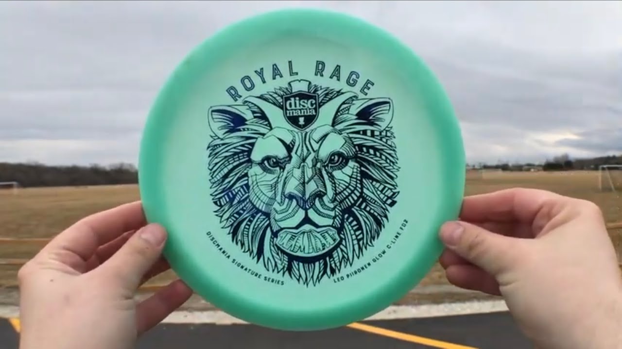 Color Glow C-line FD2 Royal Rage Disc Review | Caddie Disc Golf