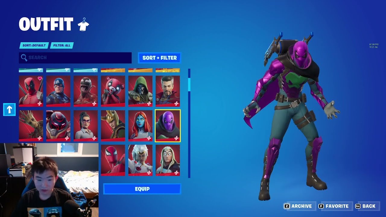Showcasing My Fortnite Account In 2023! (OVER 300 SKINS!)