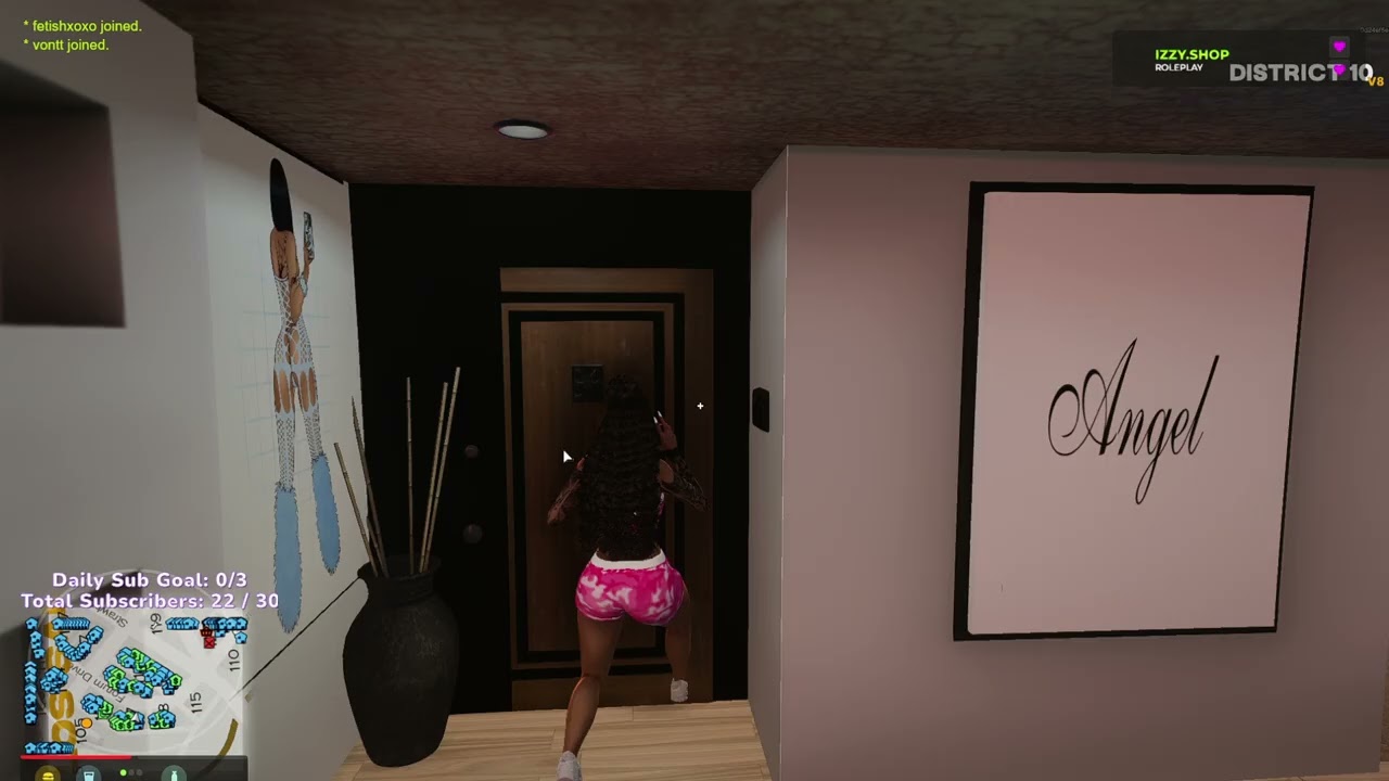 Doll plays GTA V | Daija Monroe in District 10v8  RP  (full stream)
