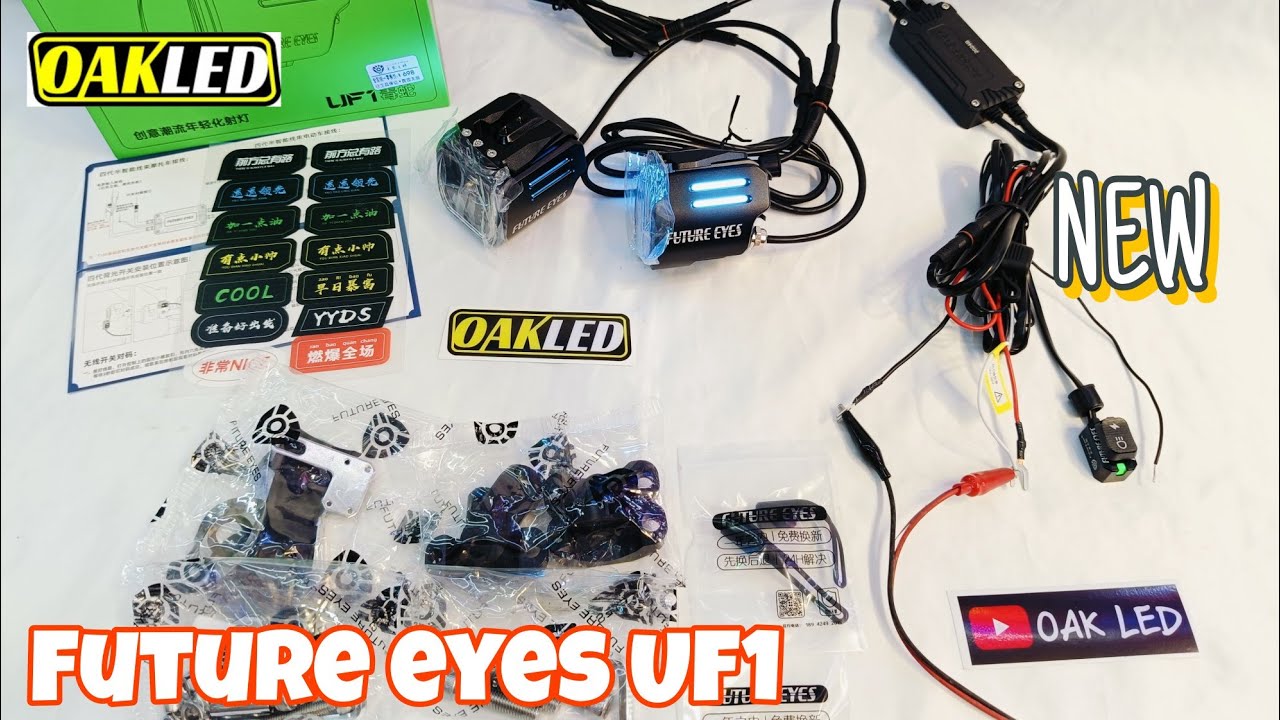 [ EP : 225 ] รีวิว ไฟสปอตไลท์มอเตอร์ไซค์ FUTURE EYES รุ่น UF1 #ไฟสปอตไลท์มอเตอร์ไซค์