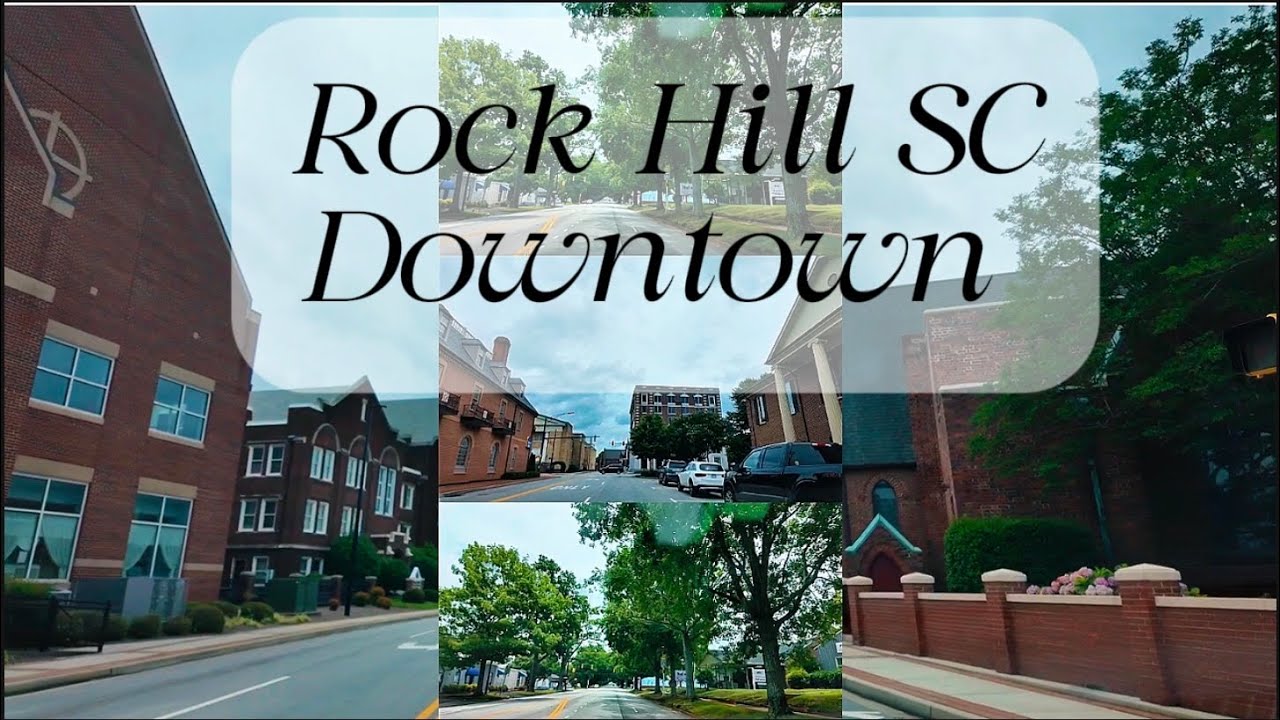Rock Hill SC Downtown | Cherry Rd | Driving tour 2025  ✨ POV #rockhill #driving #southcarolina 