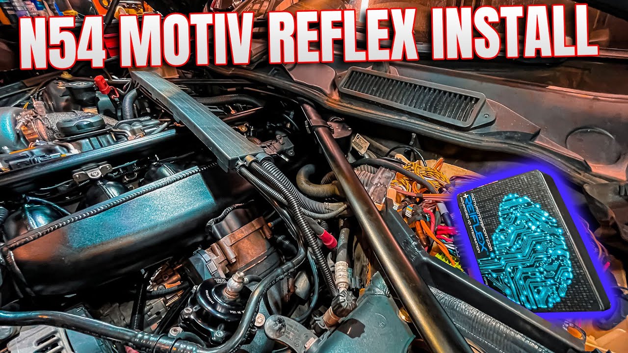 BMW n54 335 Turbo Motiv Reflex Plus Руководство по установке