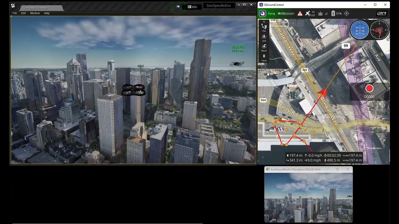 Project AirSim – PX4-Controlled Drone Inspecting a Communications Tower | IAMAI