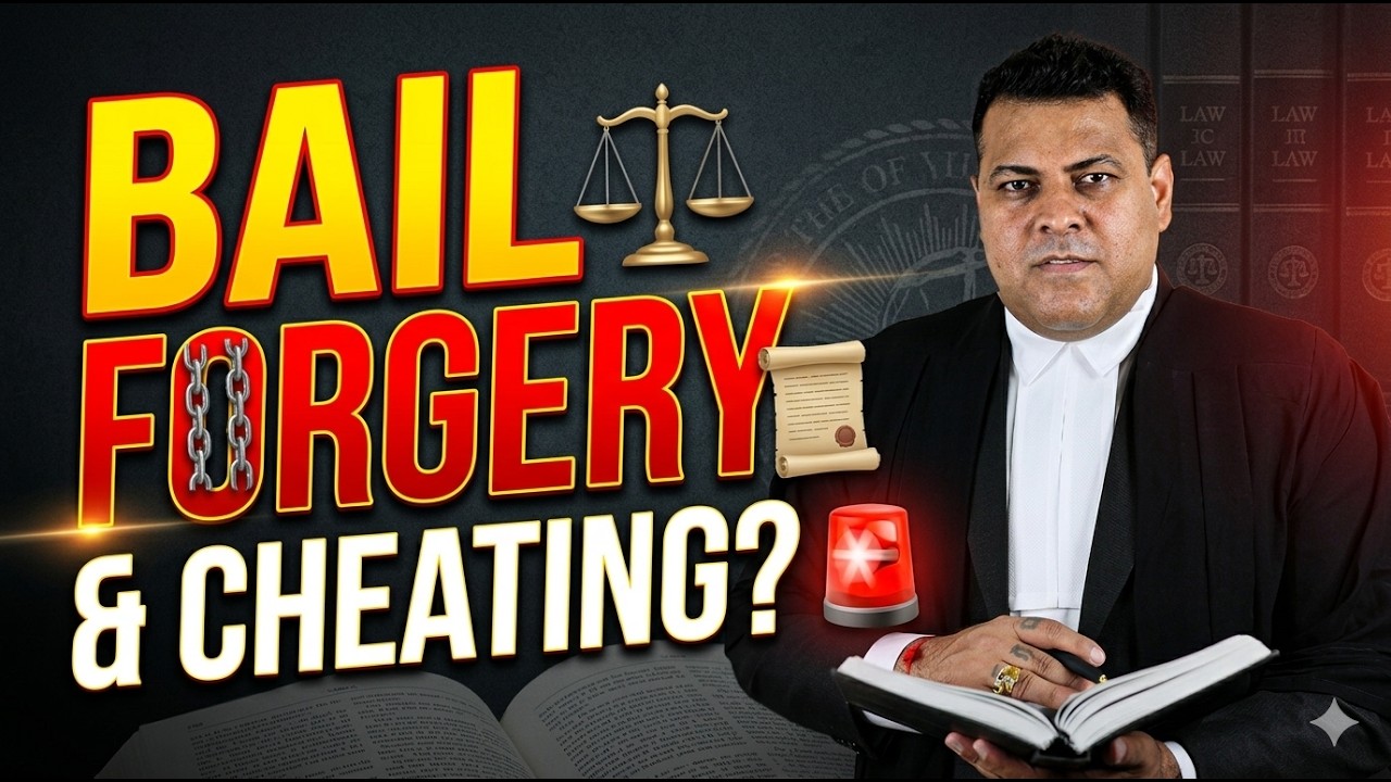 Bail in Cheating & Forgery Case? #bail #cheating #cheatingcase #forgerycase #laweducation #legal