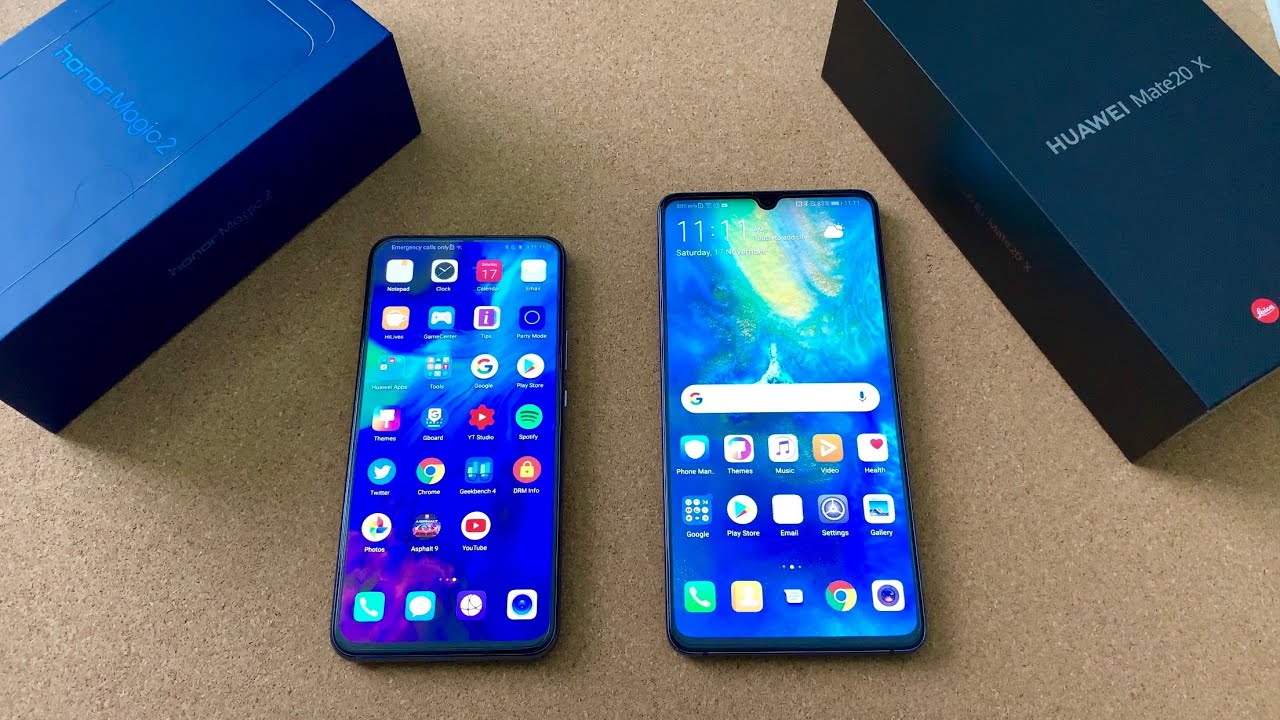 Honor Magic 2 vs Huawei Mate 20X - Slider Champ vs The Beast!
