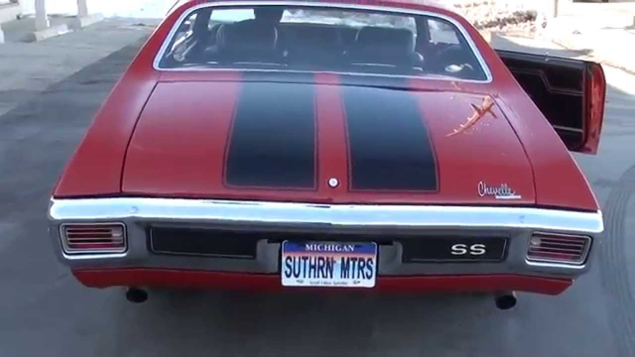 1970 Chevrolet Chevelle SS $38,900.00