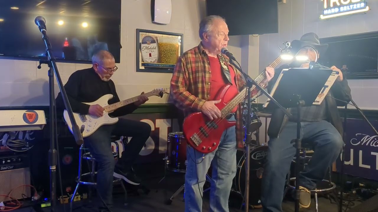 Dead Flowers cover Mickey Berger, Augie Parody, Steve and Billy G on drums Christiana Pub 1/12/26