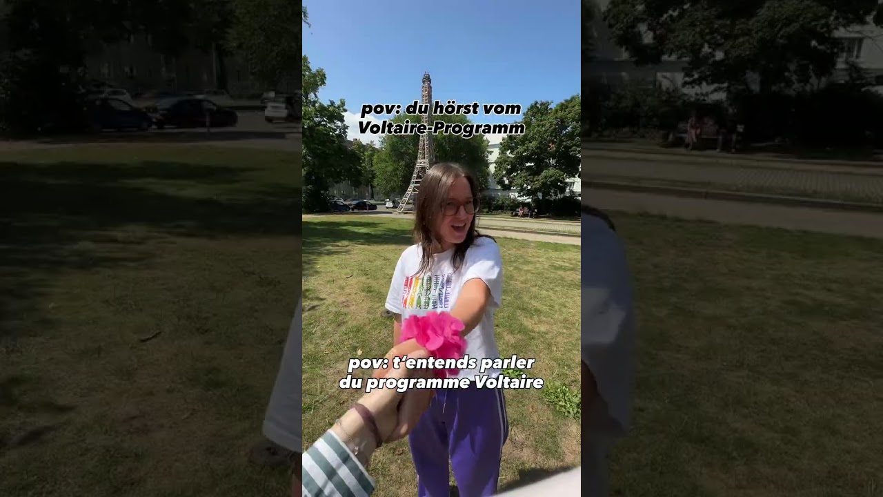 pov: du hörst zum ersten Mal vom Voltaire-Programm 👀 