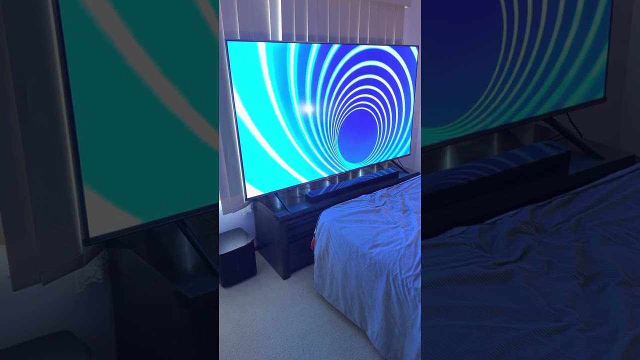 Bose Soundbar 900 with 2x Bass Module 700, 2x surround speakers and 85 inch tv