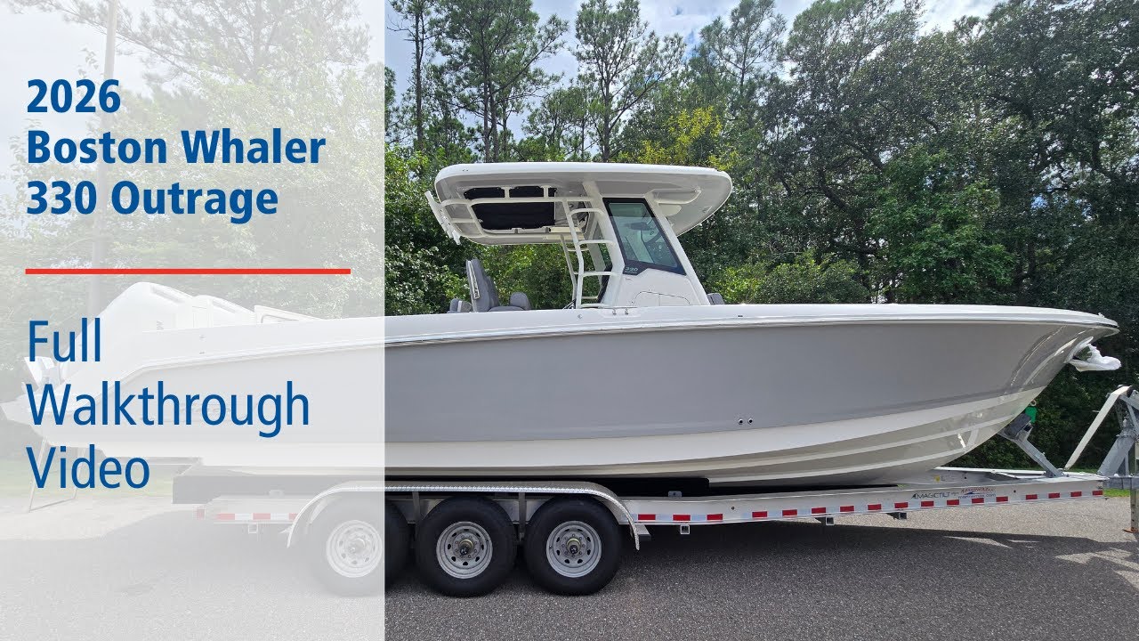 2026 Boston Whaler 330 Outrage I Available at MarineMax Charleston