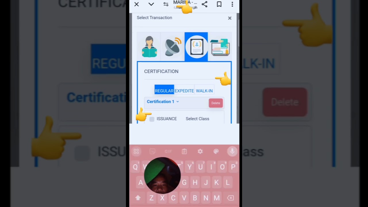 How to apply online COP using maina mismo