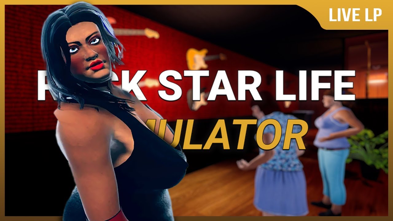 Diese GURRLZ sind beinahe LEBENSECHT!! 🎸 Rock Star Life Simulator Demo [2/2]