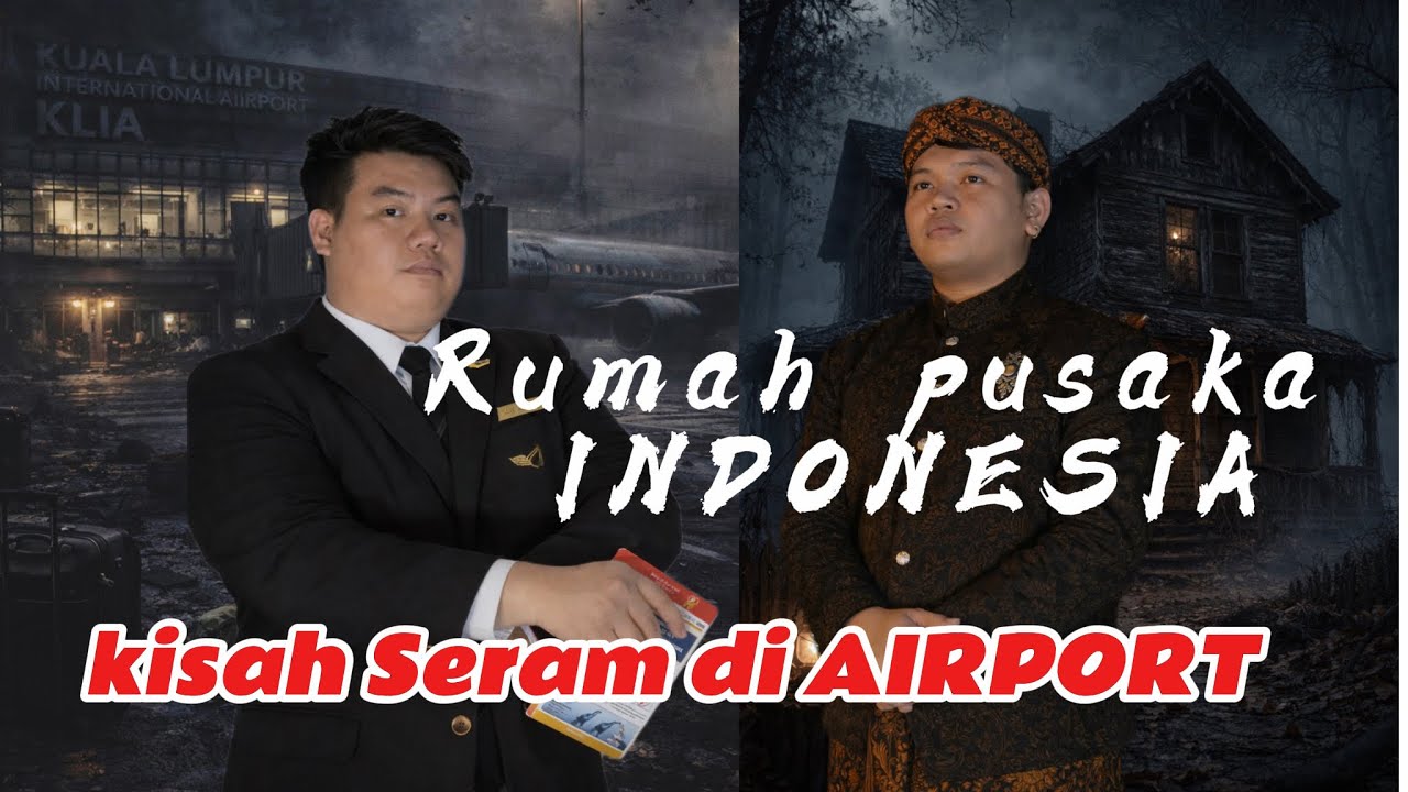 EP8 : KISAH SERAM Di AIRPORT KLIA😨‼️RUMAH PUSAKA ,INDONESIA 😱😨‼️