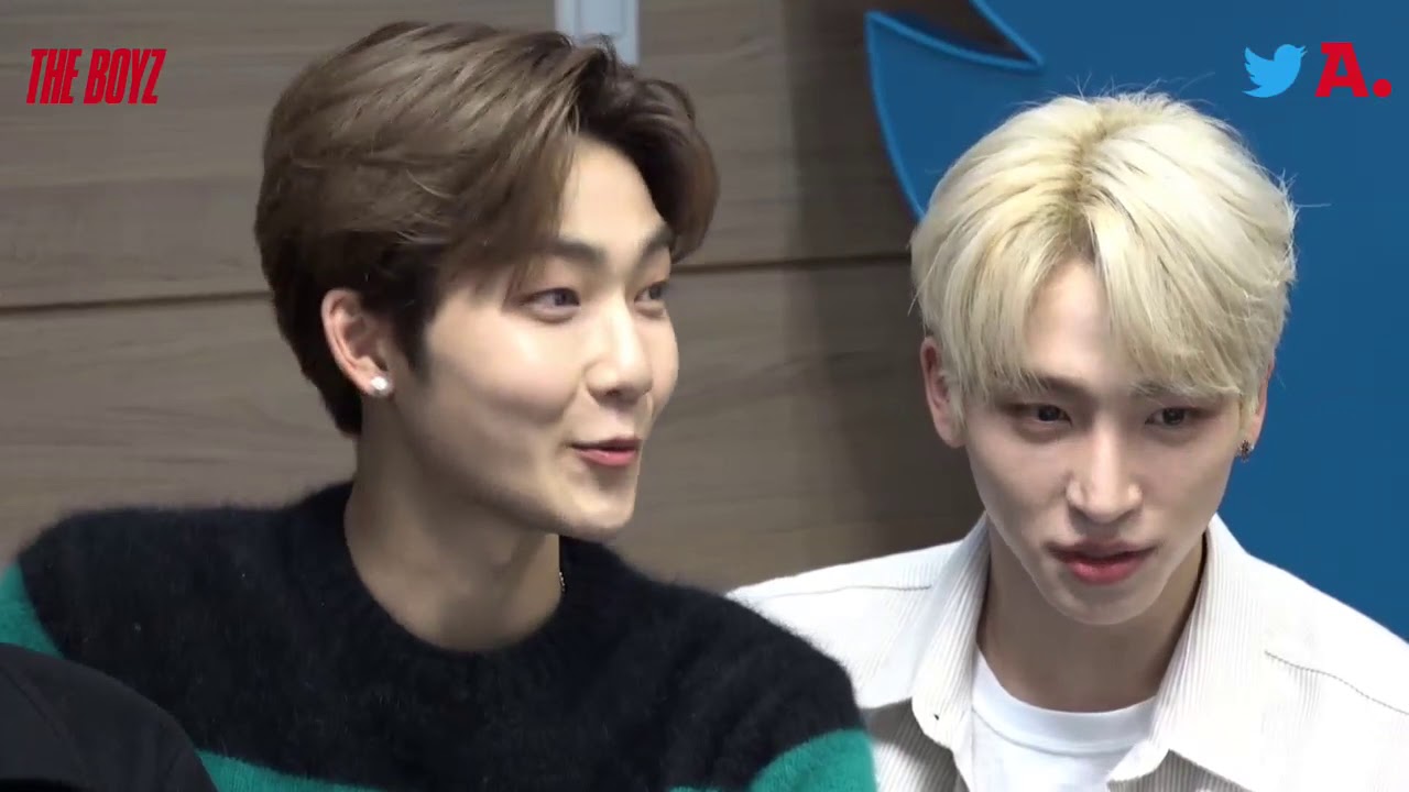 191010 더보이즈THE BOYZ   #TwitterBlueroom Live Q&A time