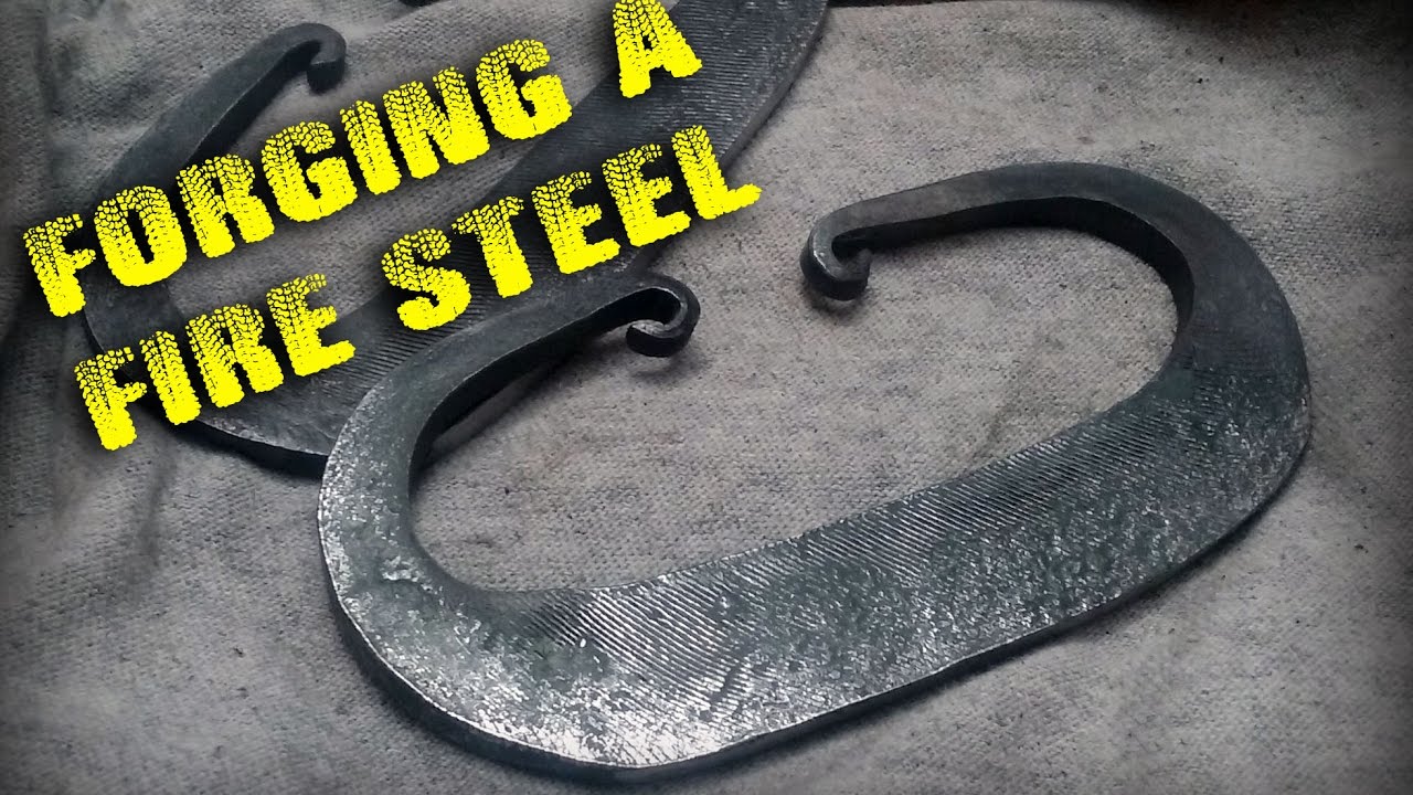 Forging a Fire Steel From an Old File