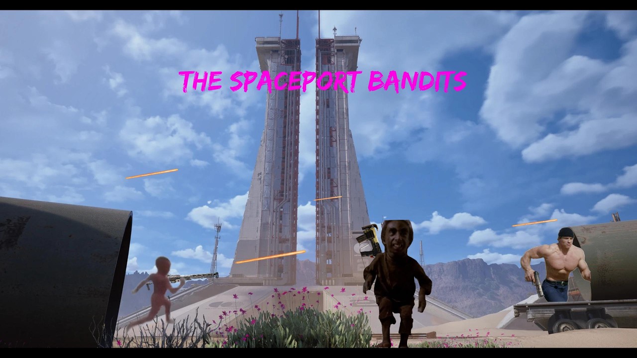10 Kills in 2 Spaceport Raids!