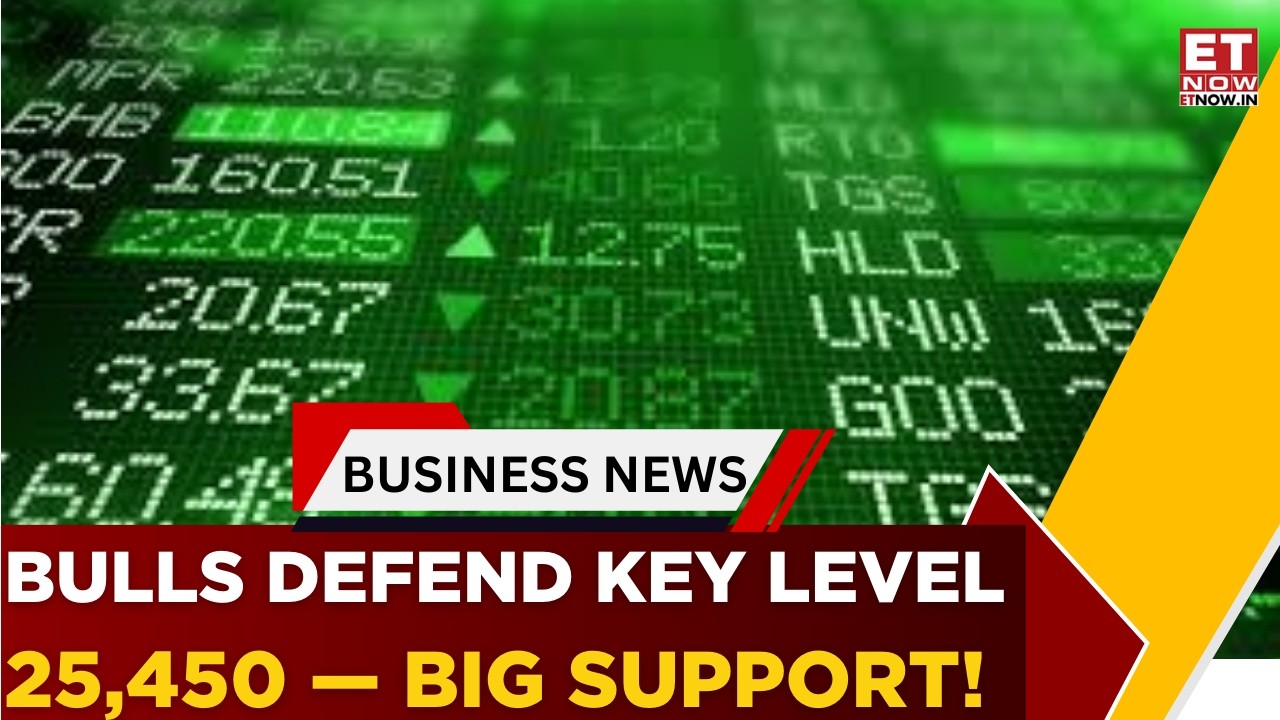 Closing Bell: Sensex Settles 50 Pts Higher, Nifty Above 25,450; Tata Steel, IndiGo Rise 2% Each