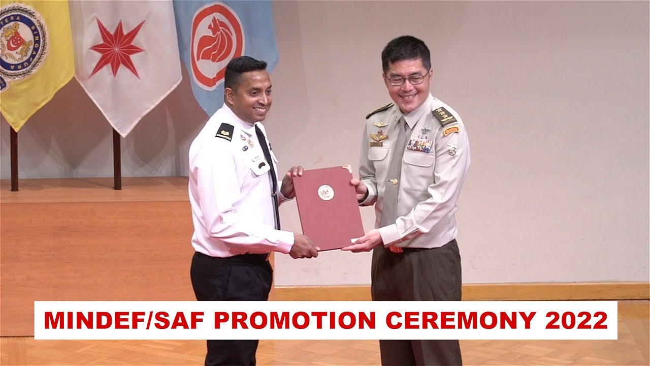 MINDEF/SAF Promotion Ceremony 2022