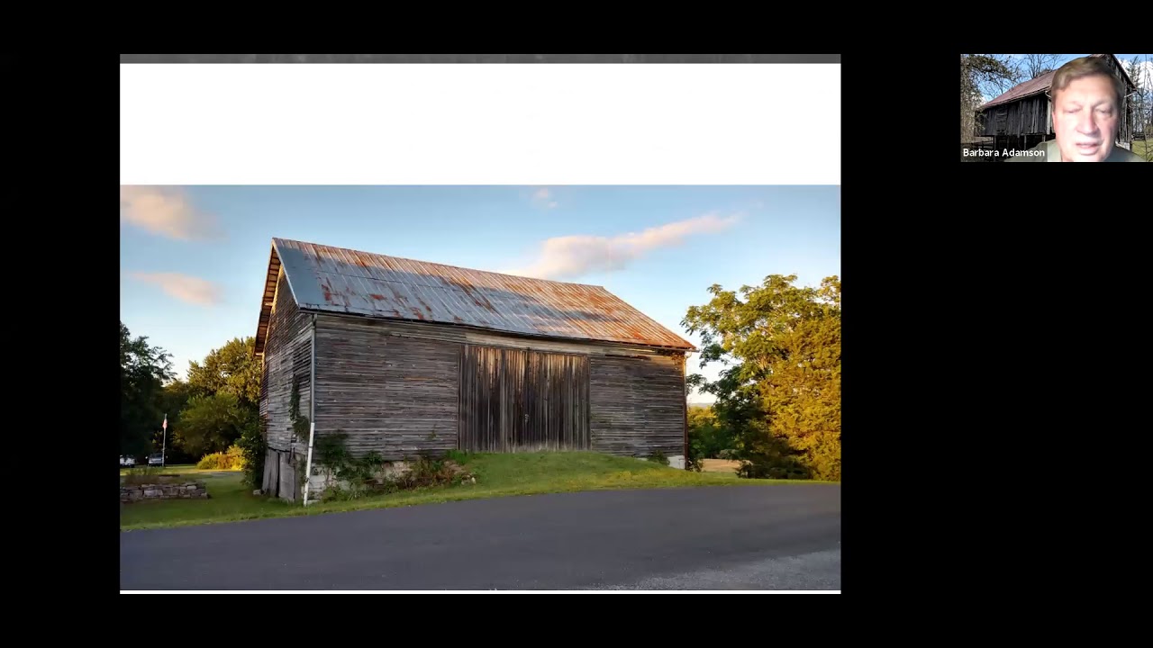 NBA Virtual Lectures 2021: Historic Barns of Shenandoah County, Virginia