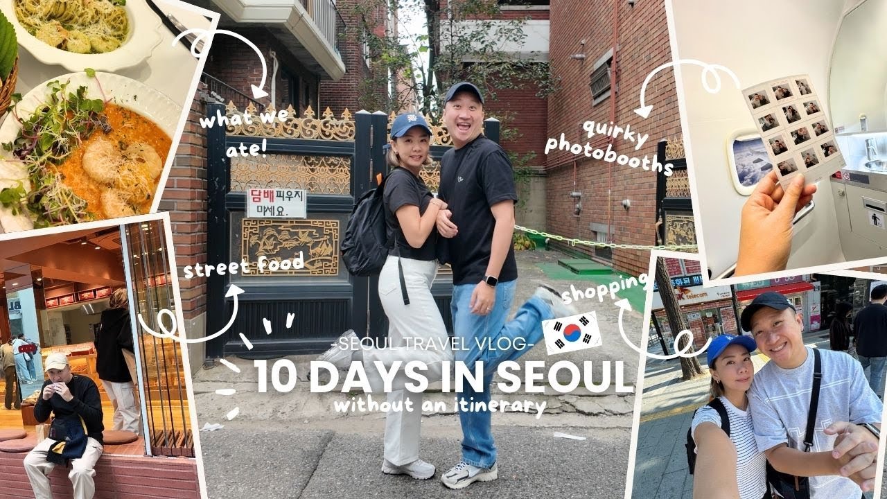 10 days Seoul vlog without itinerary! best cafes, shopping Seongsu, Myeongdong, Dongdaemun, Hongdae